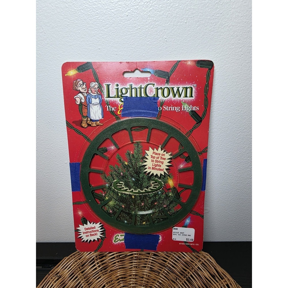 Vintage Christmas Light Crown